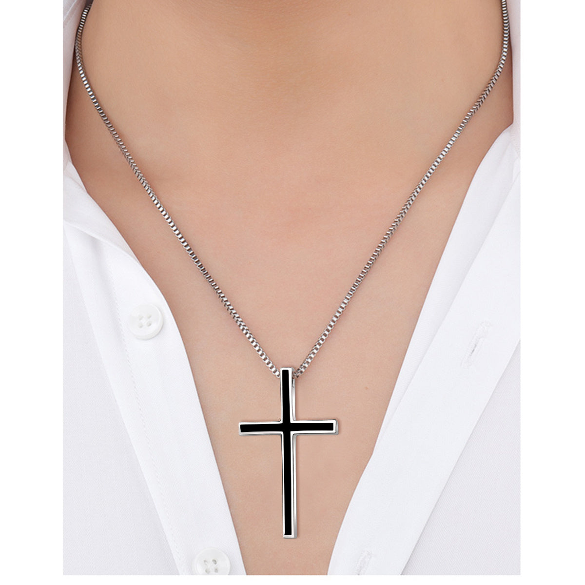 chain with cross pendant